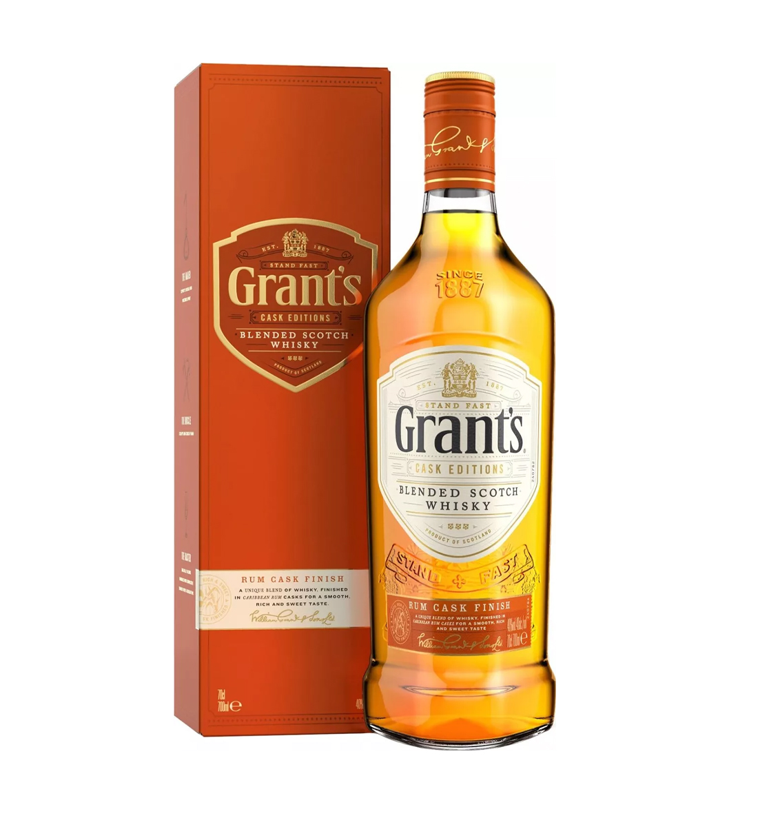 Grant’s Rum Cask Whisky 1L bauturialcoolice.ro